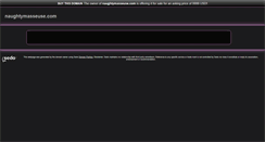 Desktop Screenshot of naughtymasseuse.com